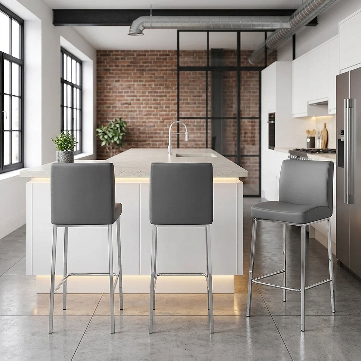 Pacino Stool Dark Grey