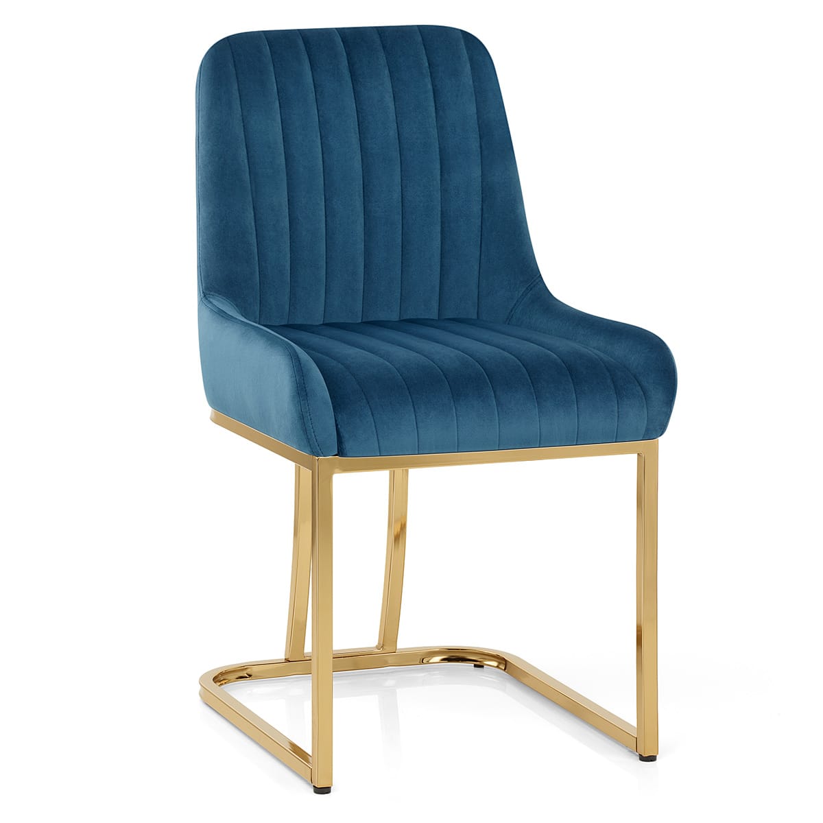Paget Chair Blue Velvet