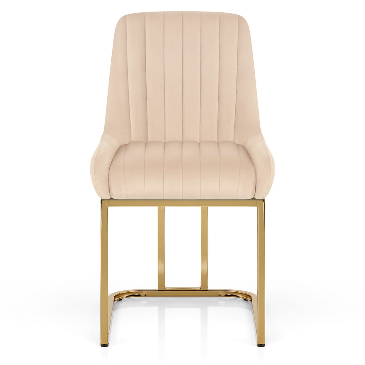 Paget Chair Champagne Velvet