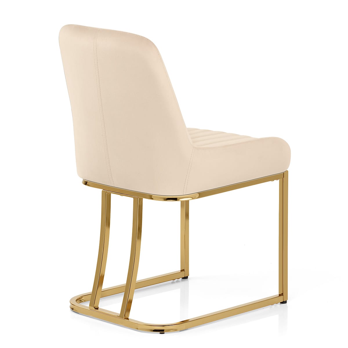 Paget Chair Champagne Velvet