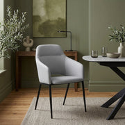 Palma Dining Chair Light Grey