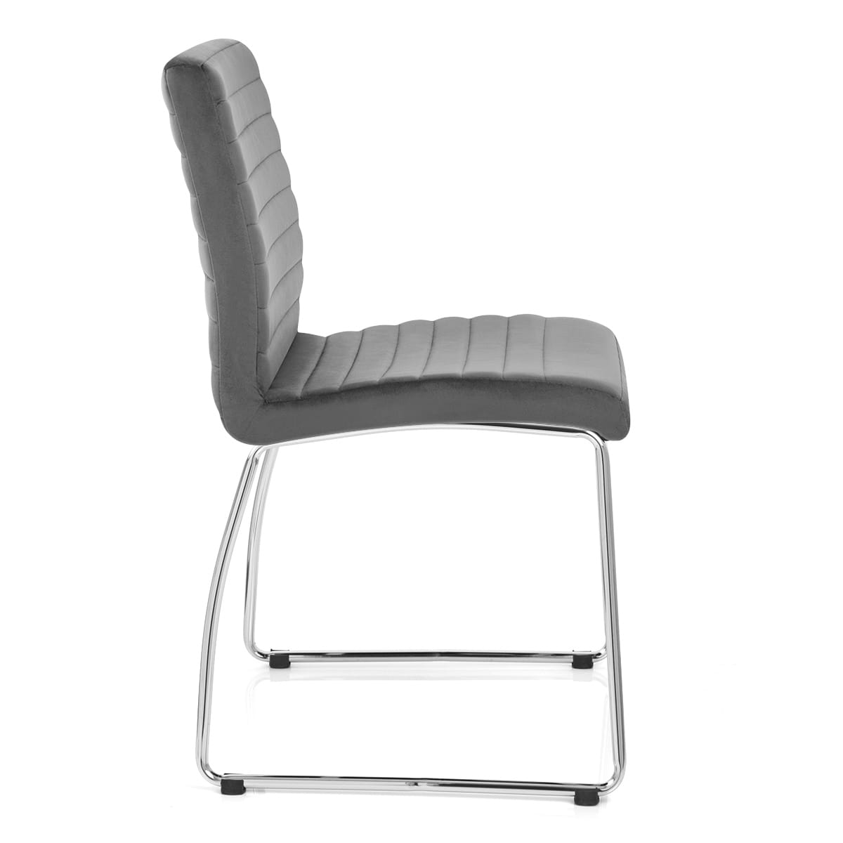 Panache Dining Chair Grey Velvet