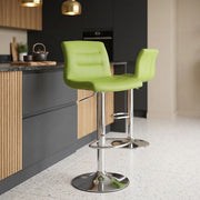 Paradis Bar Stool Green