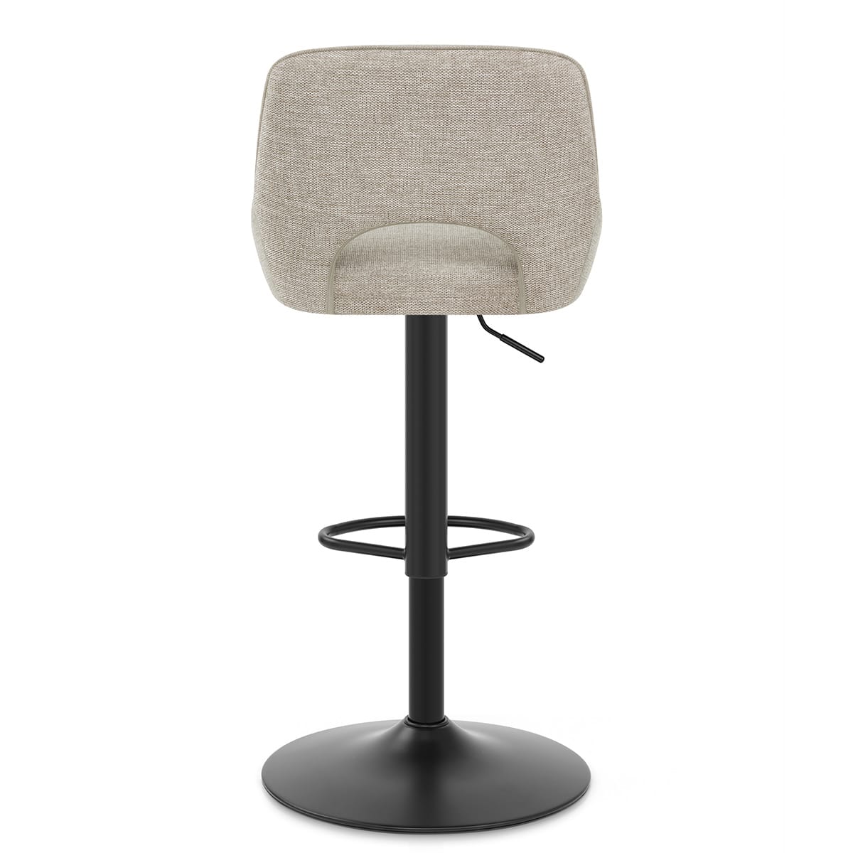 Paris Bar Stool Beige Fabric