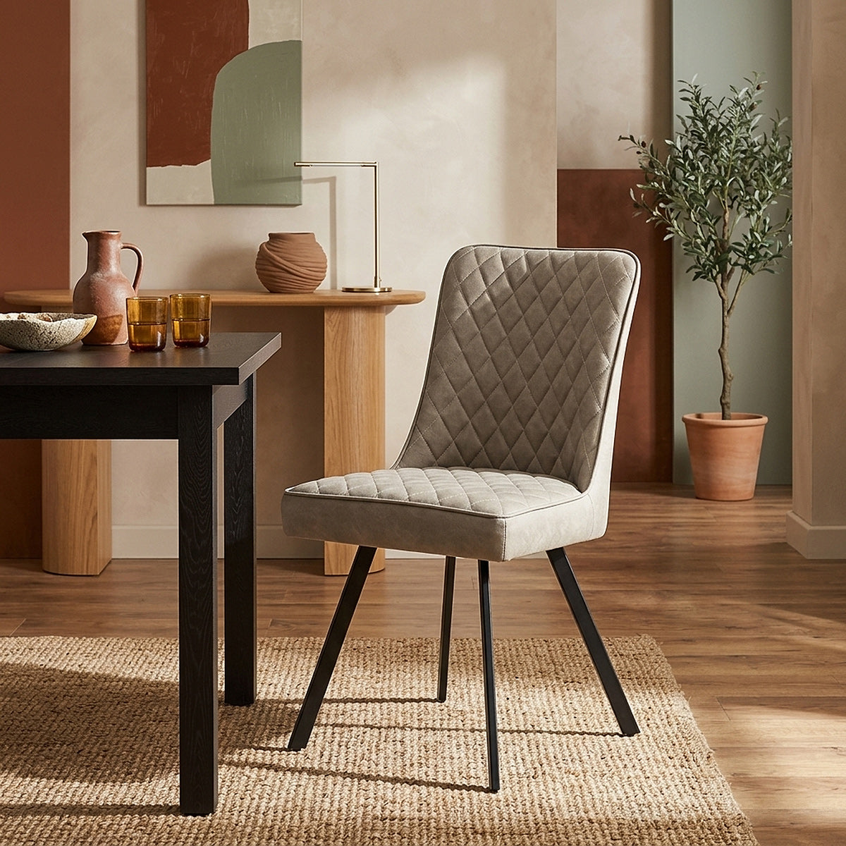 Pascal Dining Chair Beige
