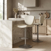 Pearl Bar Stool Ivory