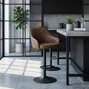 Perth Bar Stool Brown
