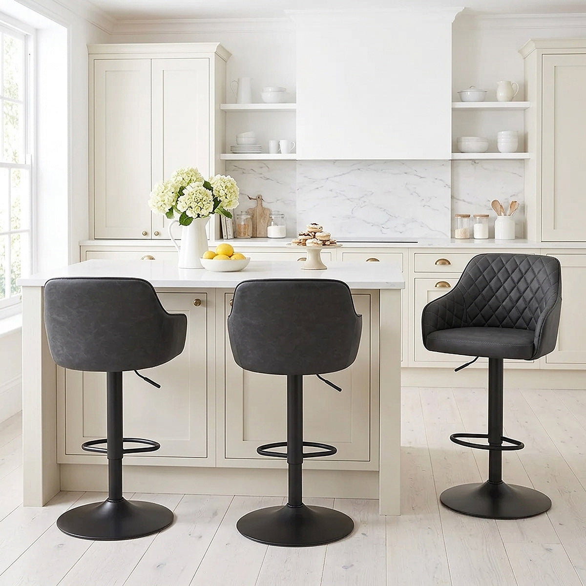 Perth Bar Stool Charcoal