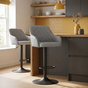 Perth Bar Stool Grey