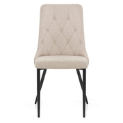 Phoebe Dining Chair Beige Fabric