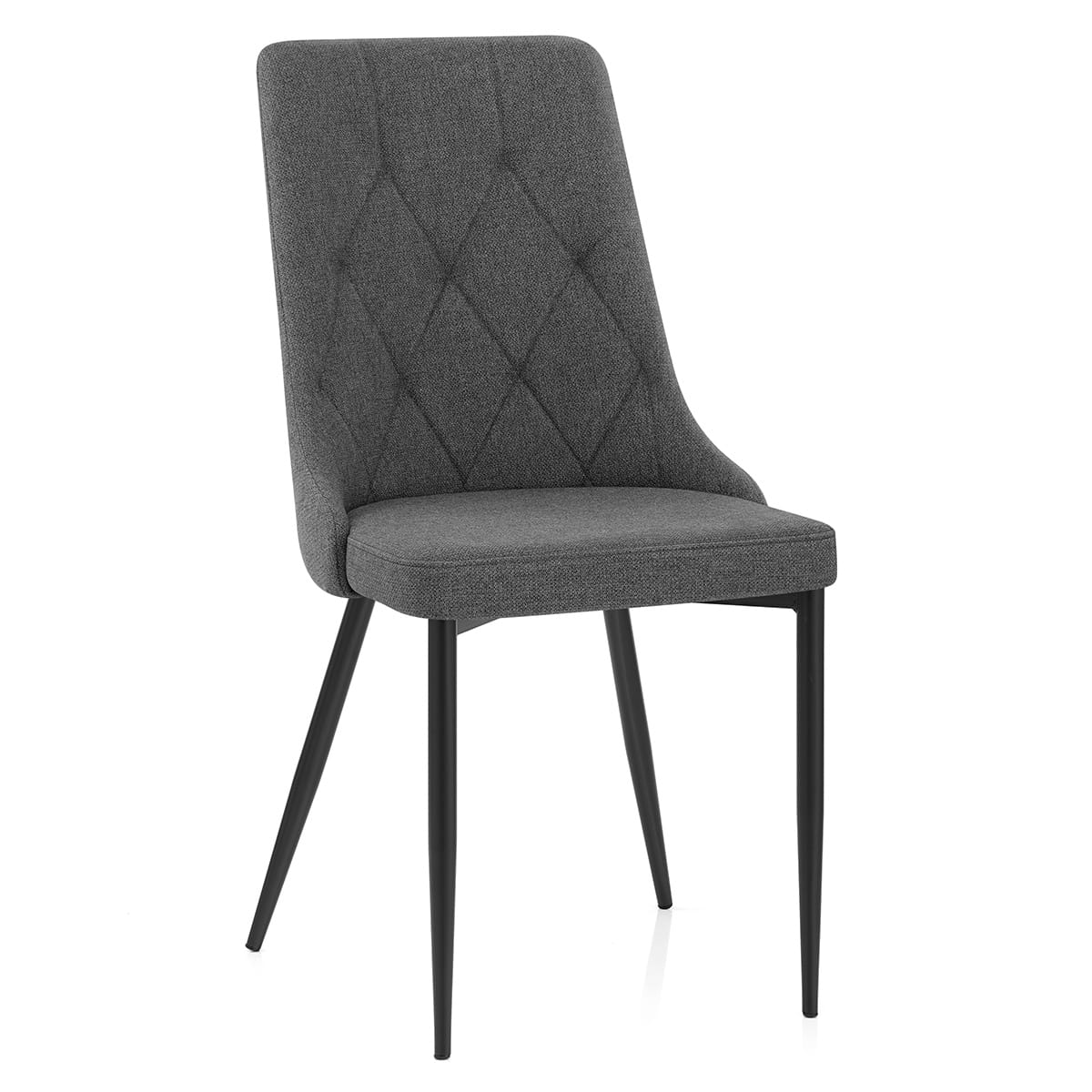 Phoebe Dining Chair Charcoal Fabric