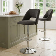 Phoenix Bar Stool Charcoal