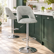 Phoenix Bar Stool Grey