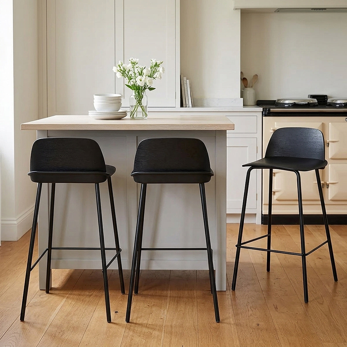 Pixel Bar Stool Black