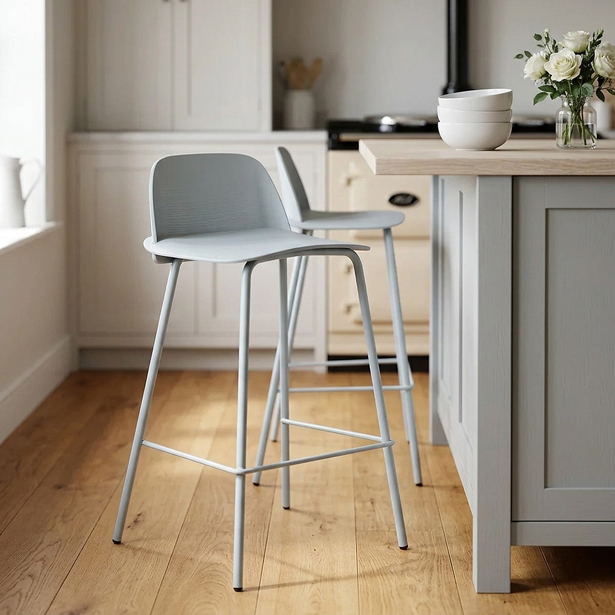 Pixel Bar Stool Blue