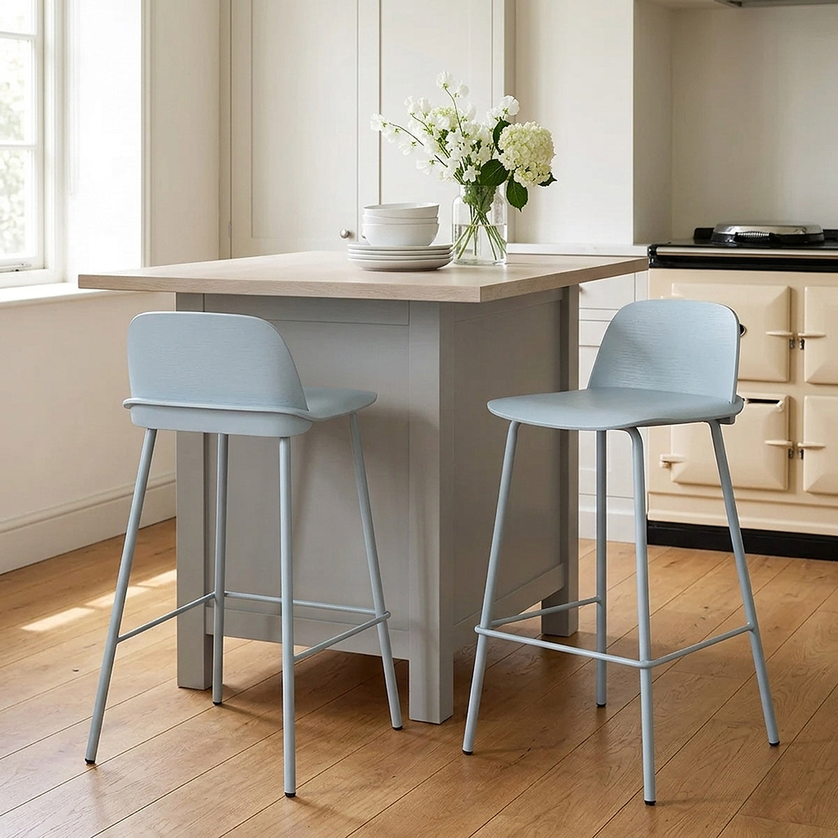Pixel Bar Stool Blue