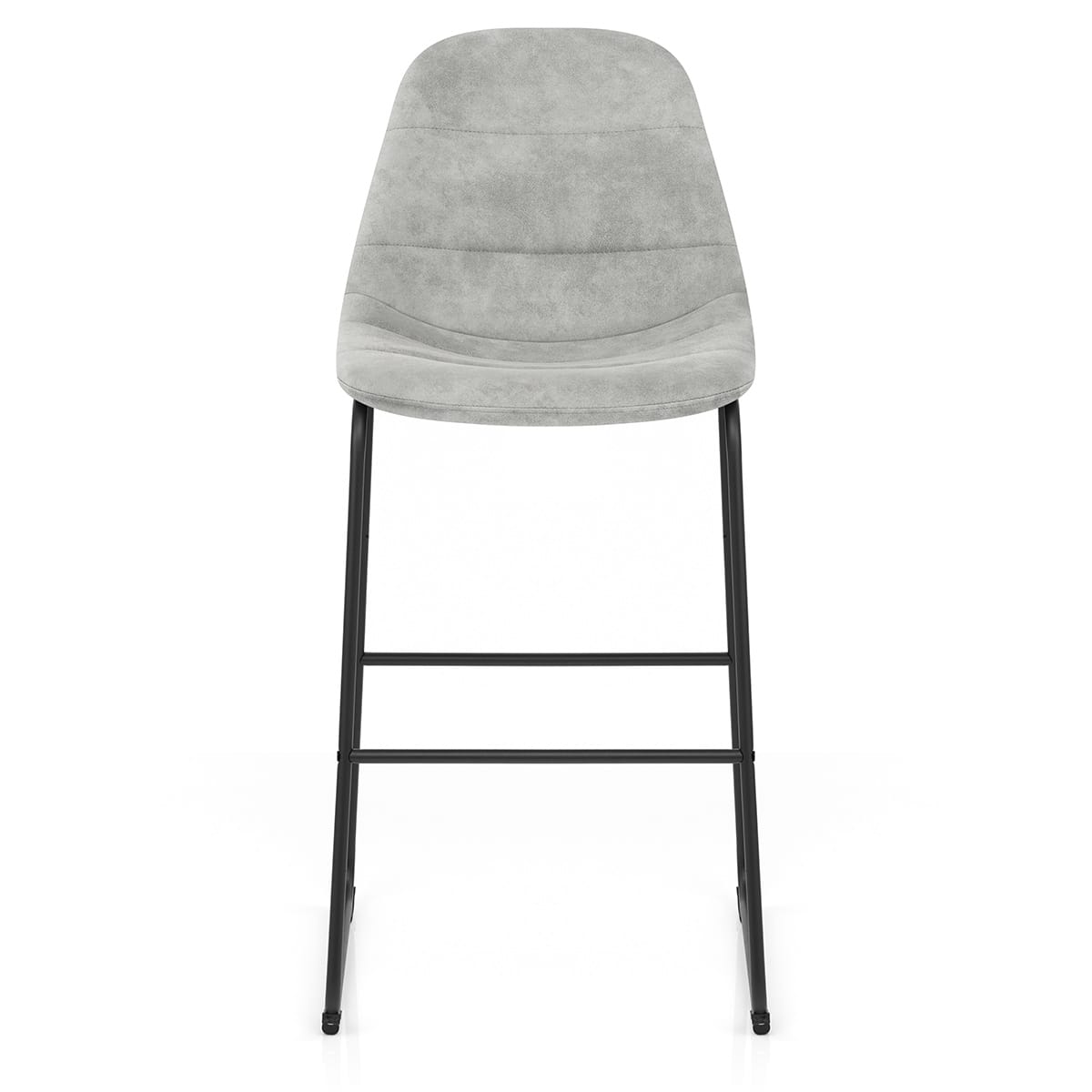 Platina Bar Stool Antique Light Grey