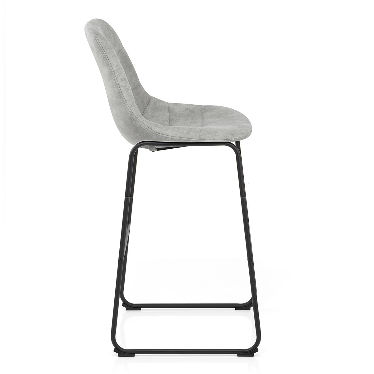 Platina Bar Stool Antique Light Grey