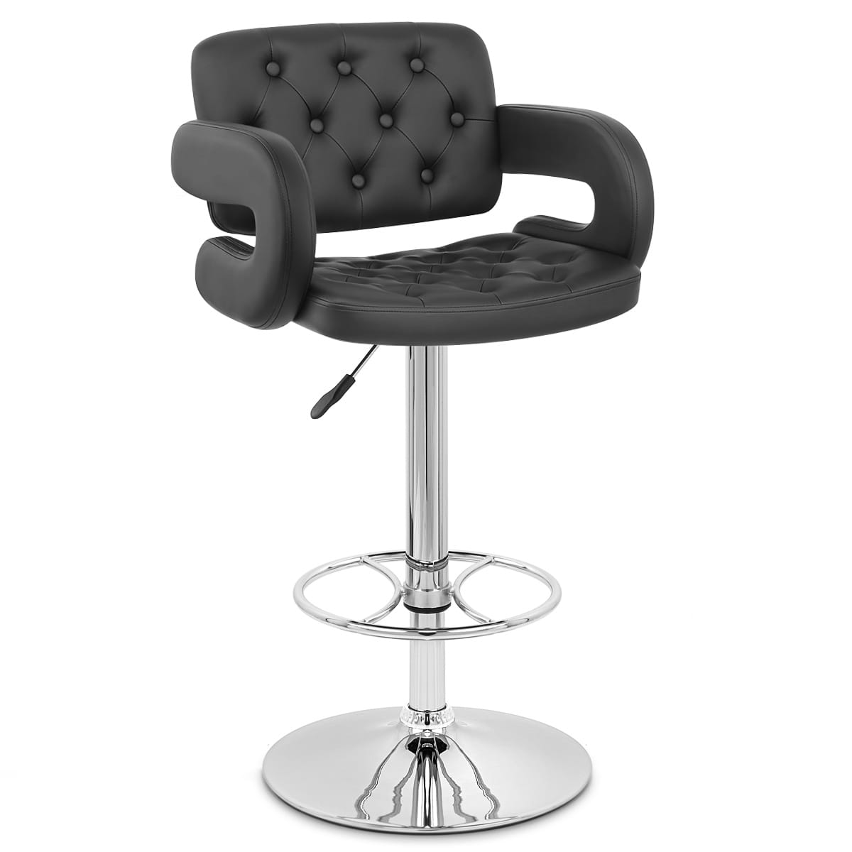 Polaris Bar Stool Black