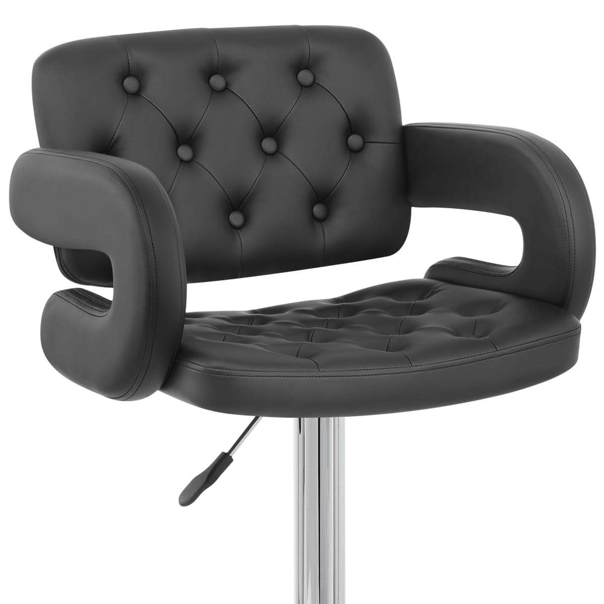 Polaris Bar Stool Black