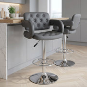 Polaris Bar Stool Grey