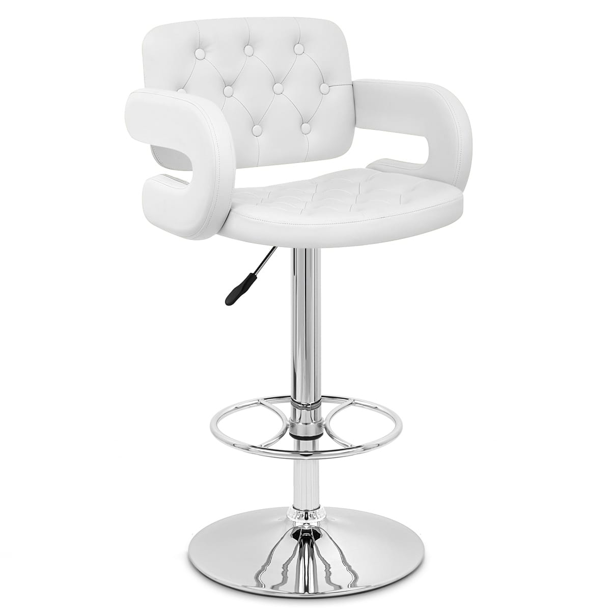 Polaris Bar Stool White
