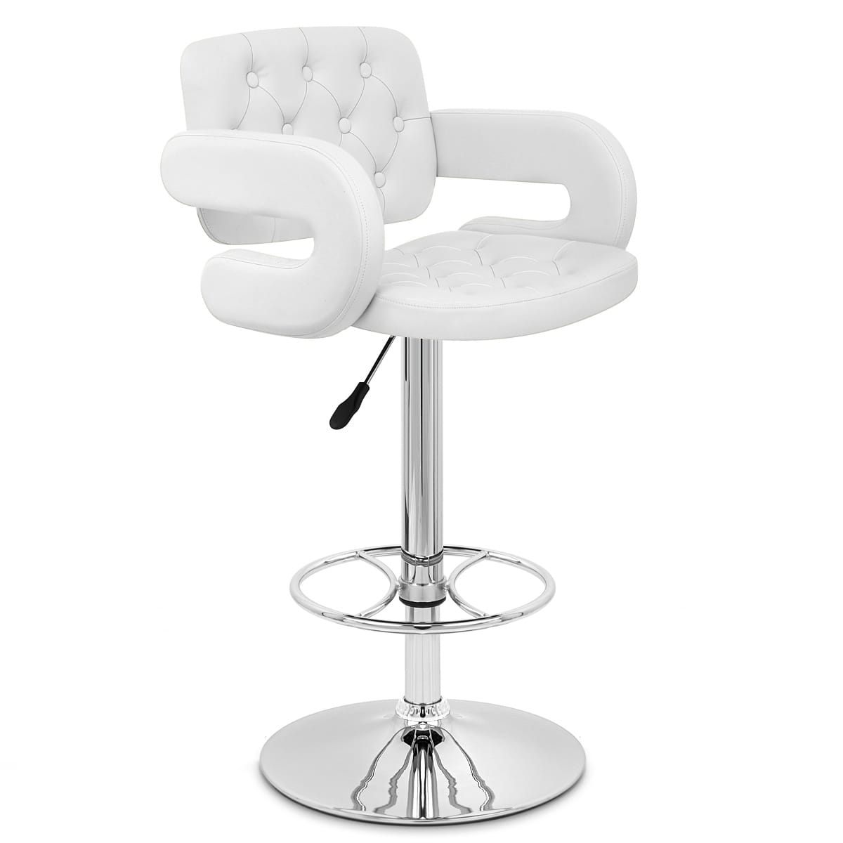 Polaris Bar Stool White