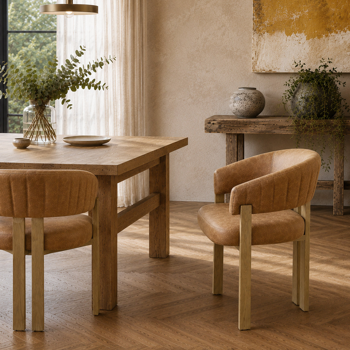 Polo Dining Chair Tan