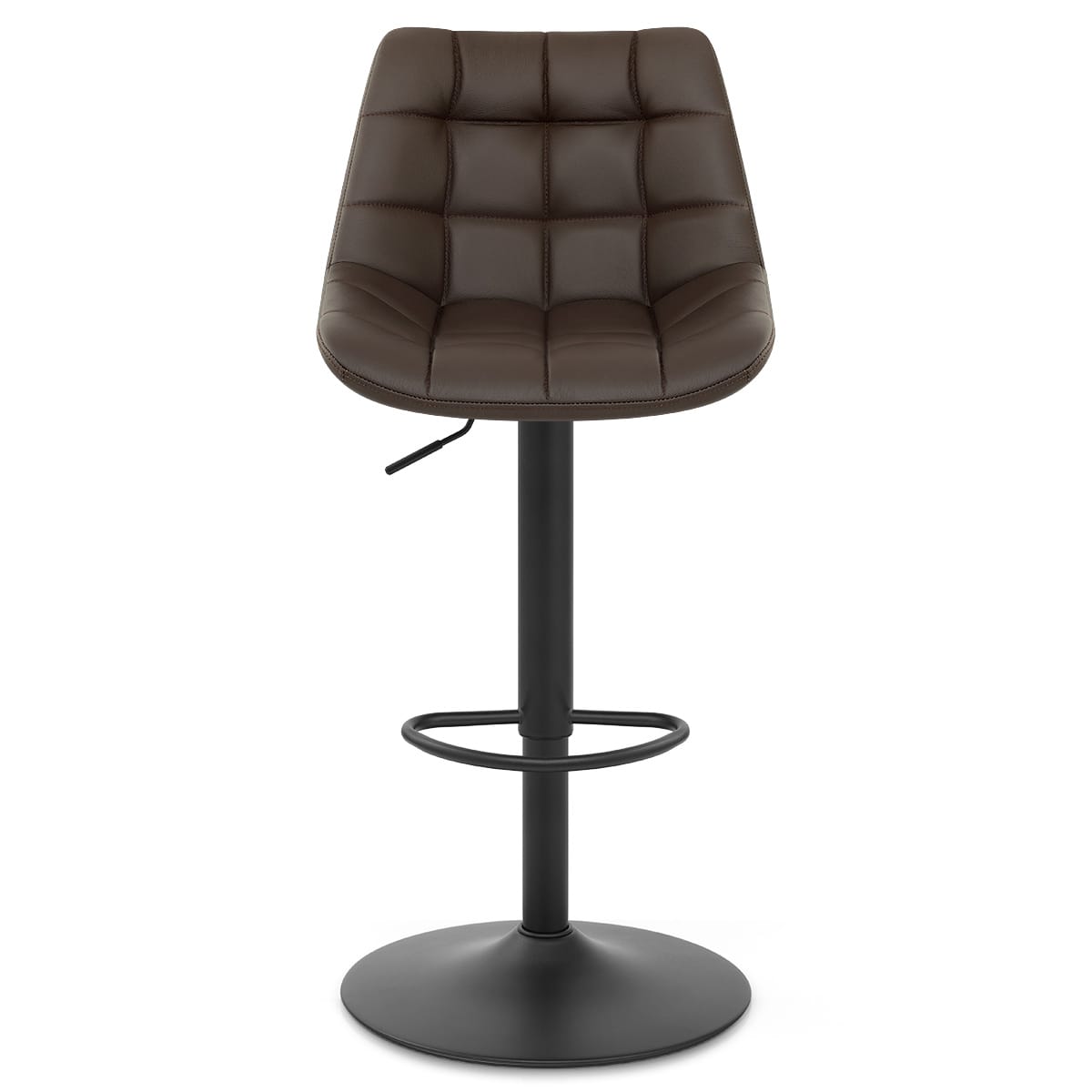 Porto Bar Stool Brown Leather