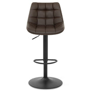 Porto Bar Stool Brown Leather