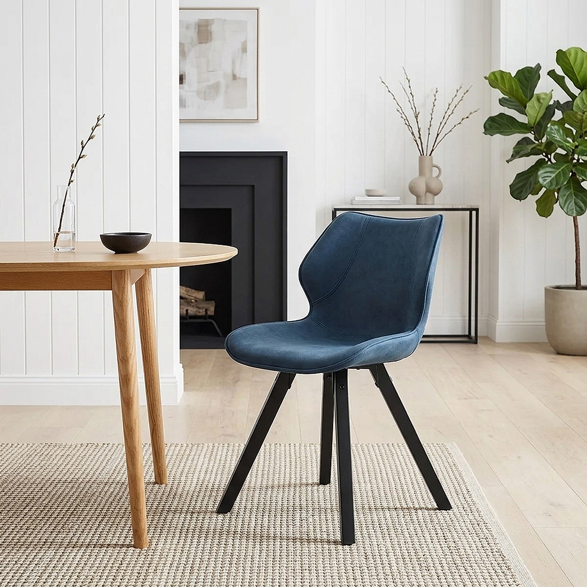 Preston Dining Chair Blue
