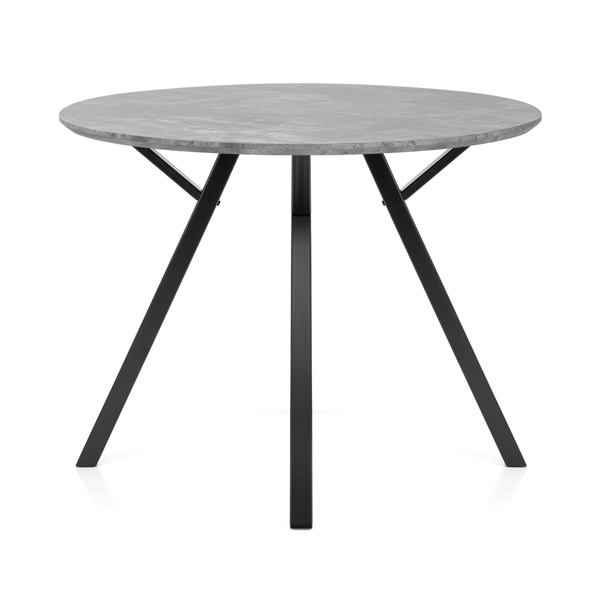 Quest 100cm Dining Table Concrete