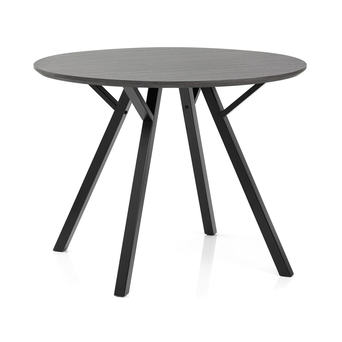 Quest 100cm Dining Table Grey Wood
