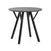 Quest 80cm Dining Table Grey Wood