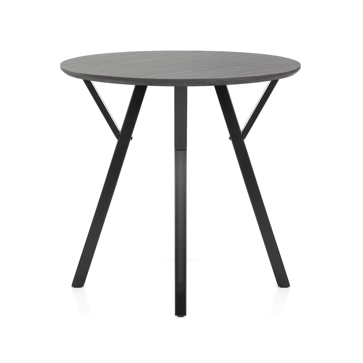 Quest 80cm Dining Table Grey Wood