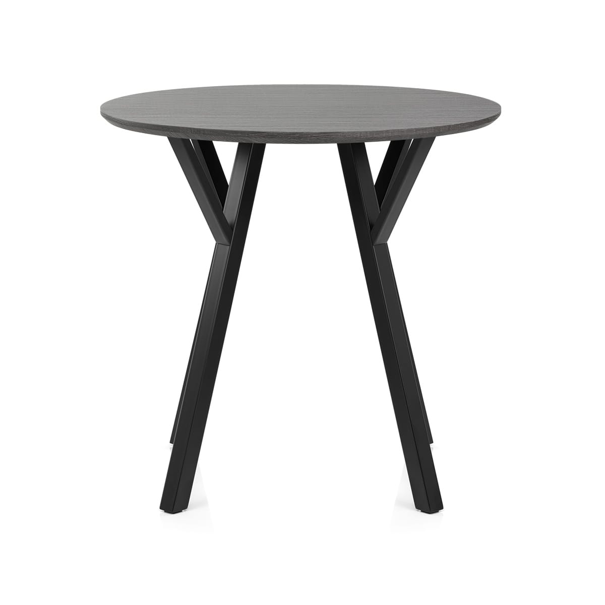Quest 80cm Dining Table Grey Wood