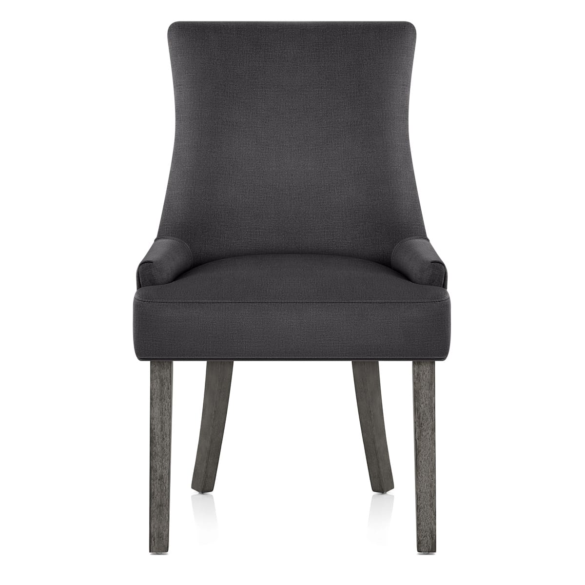 Richmond Grey Oak Chair Charcoal Fabric