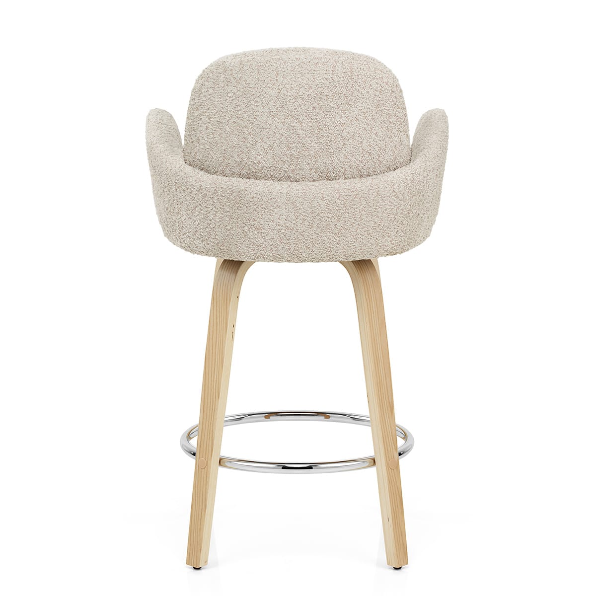 Romeo Bar Stool Cream Boucle