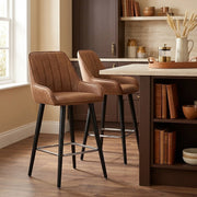 Rosa Bar Stool Tan