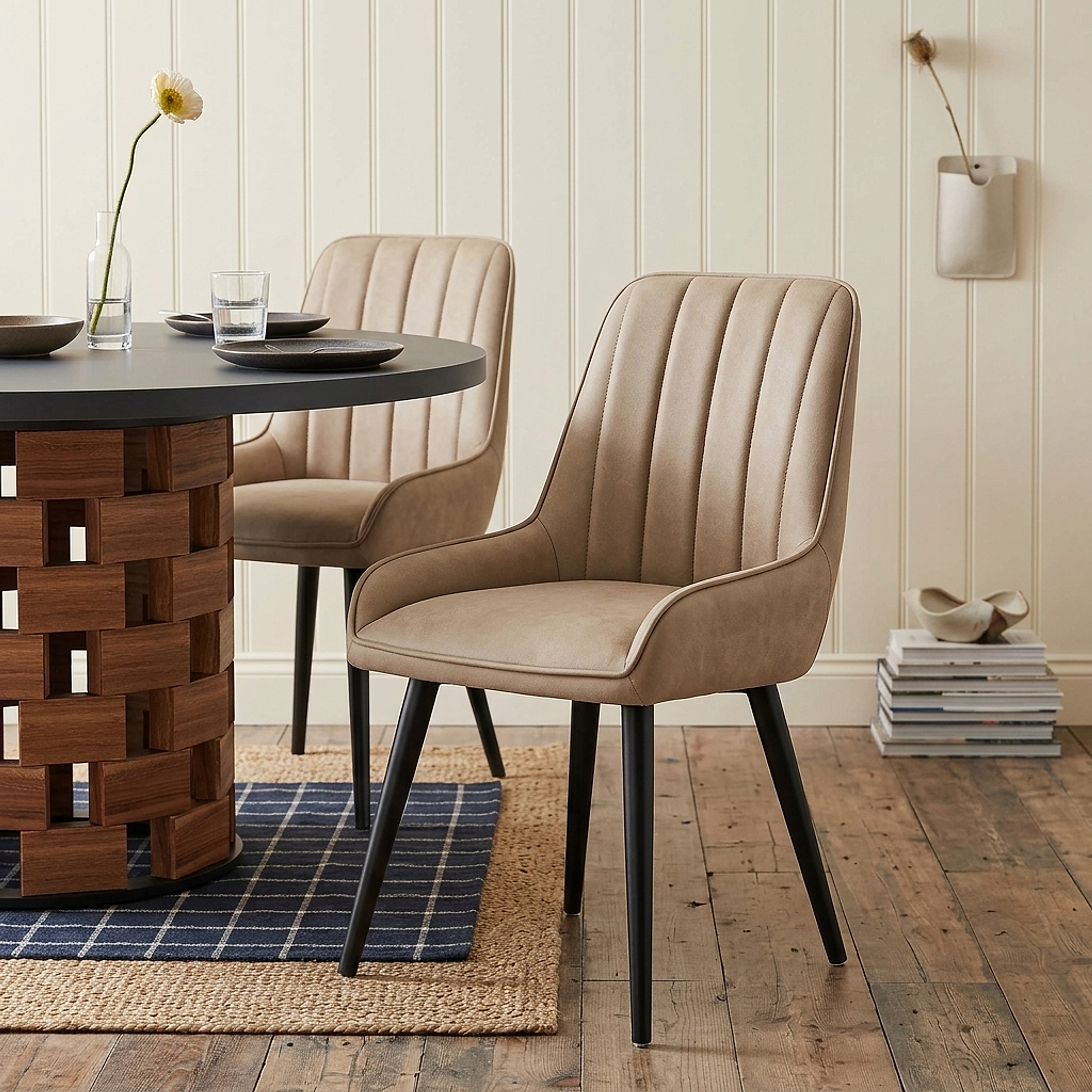 Rosa Dining Chair Brown