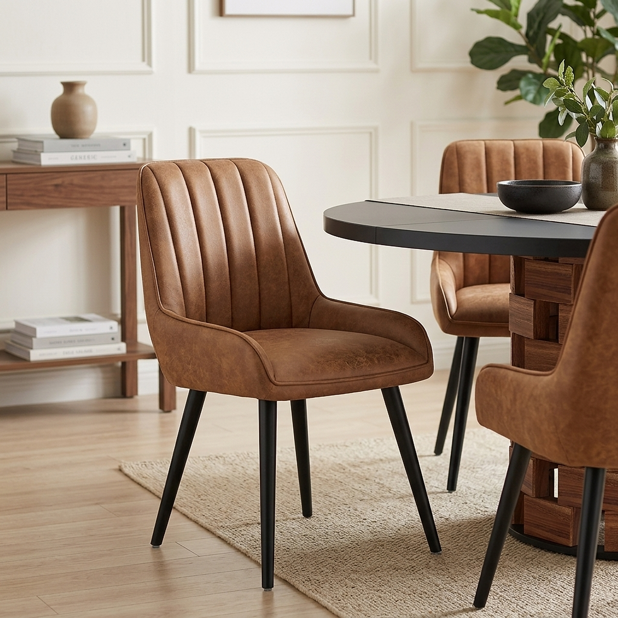 Rosa Dining Chair Tan