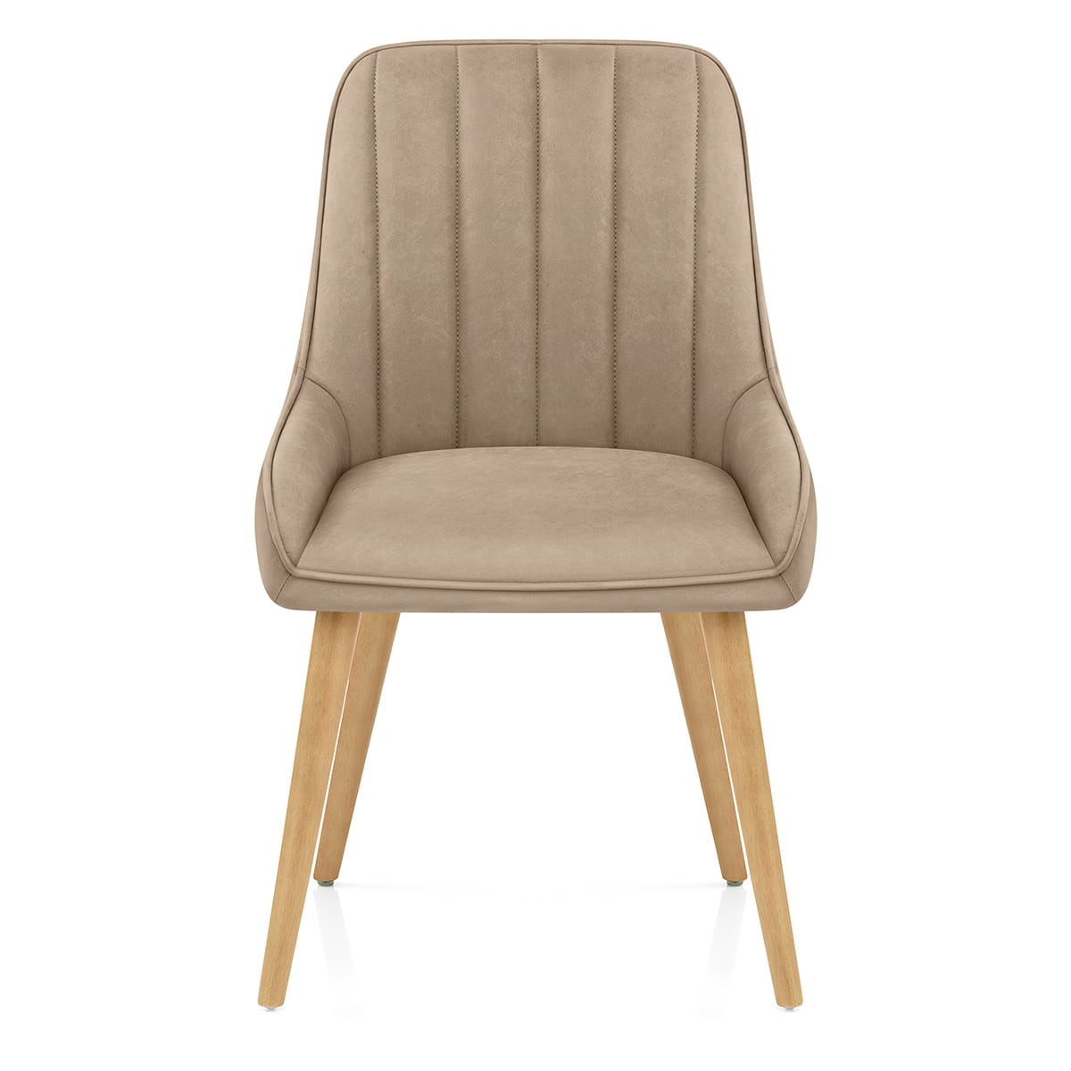 Rosa Oak Dining Chair Brown