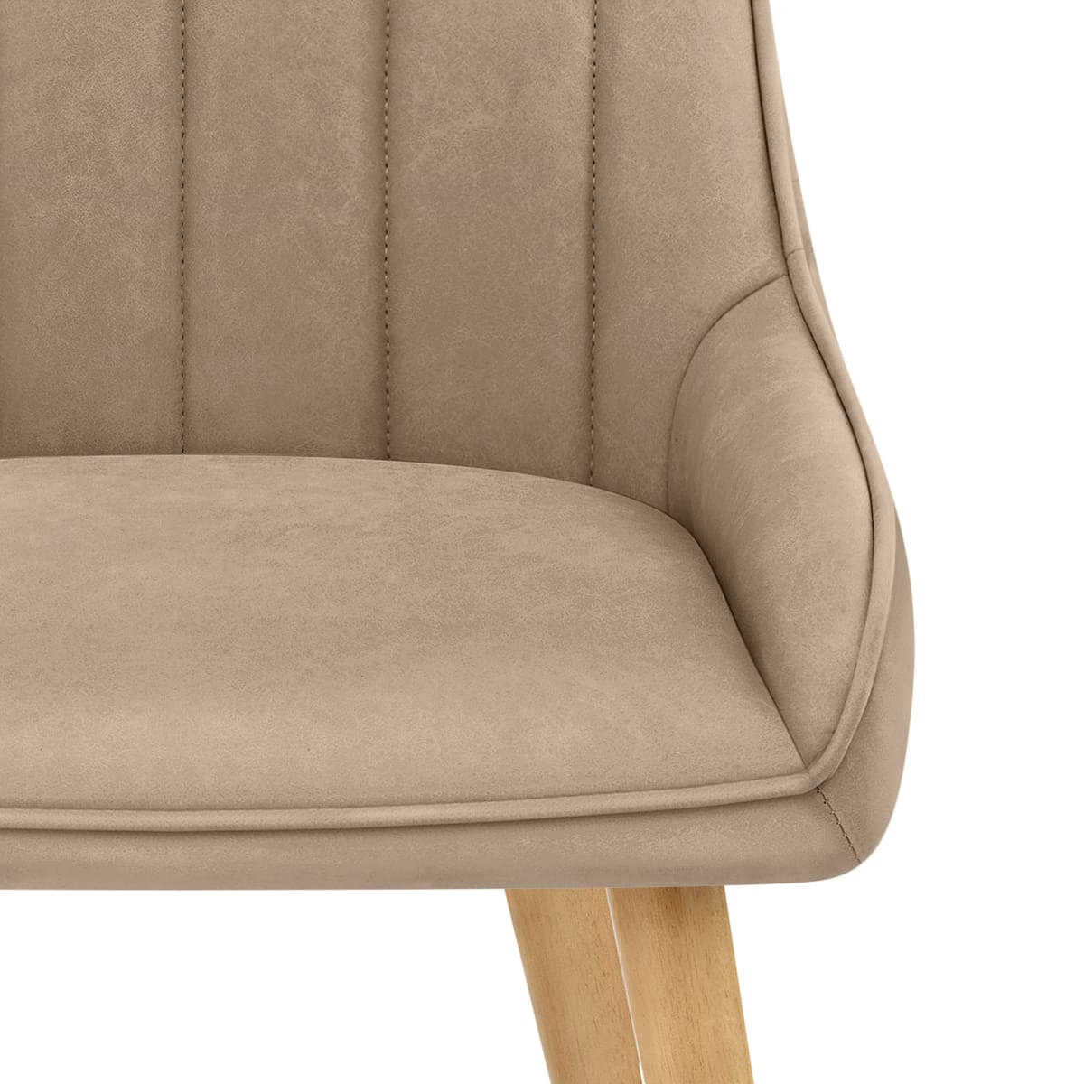 Rosa Oak Dining Chair Brown
