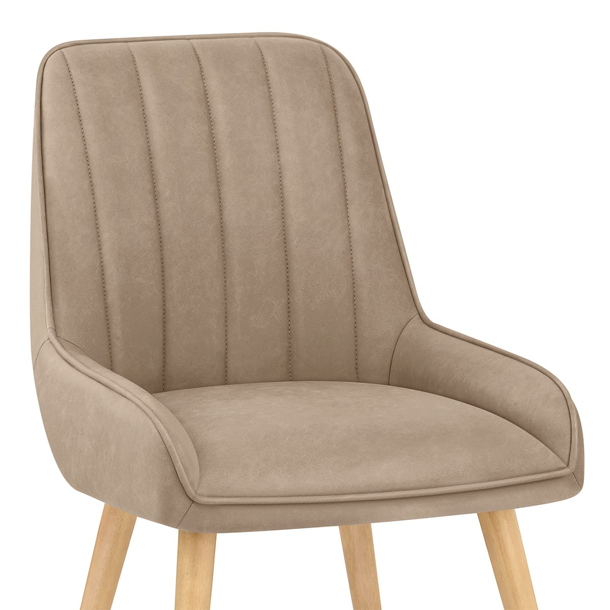 Rosa Oak Dining Chair Brown