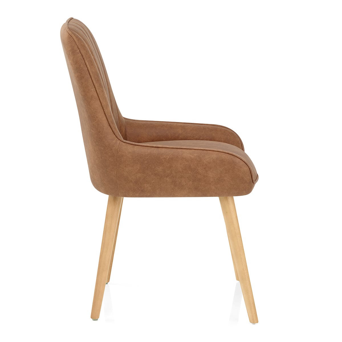 Rosa Oak Dining Chair Tan