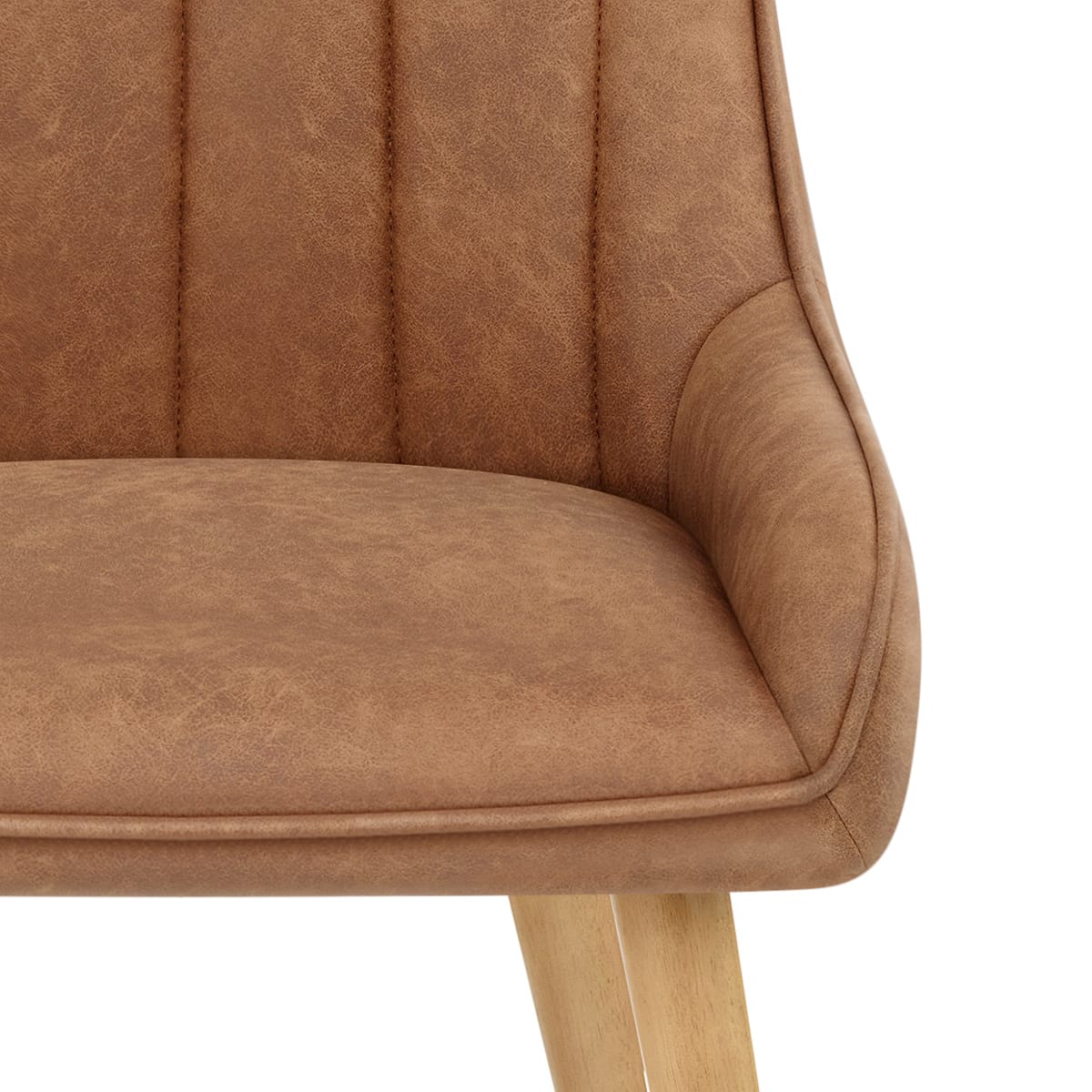 Rosa Oak Dining Chair Tan