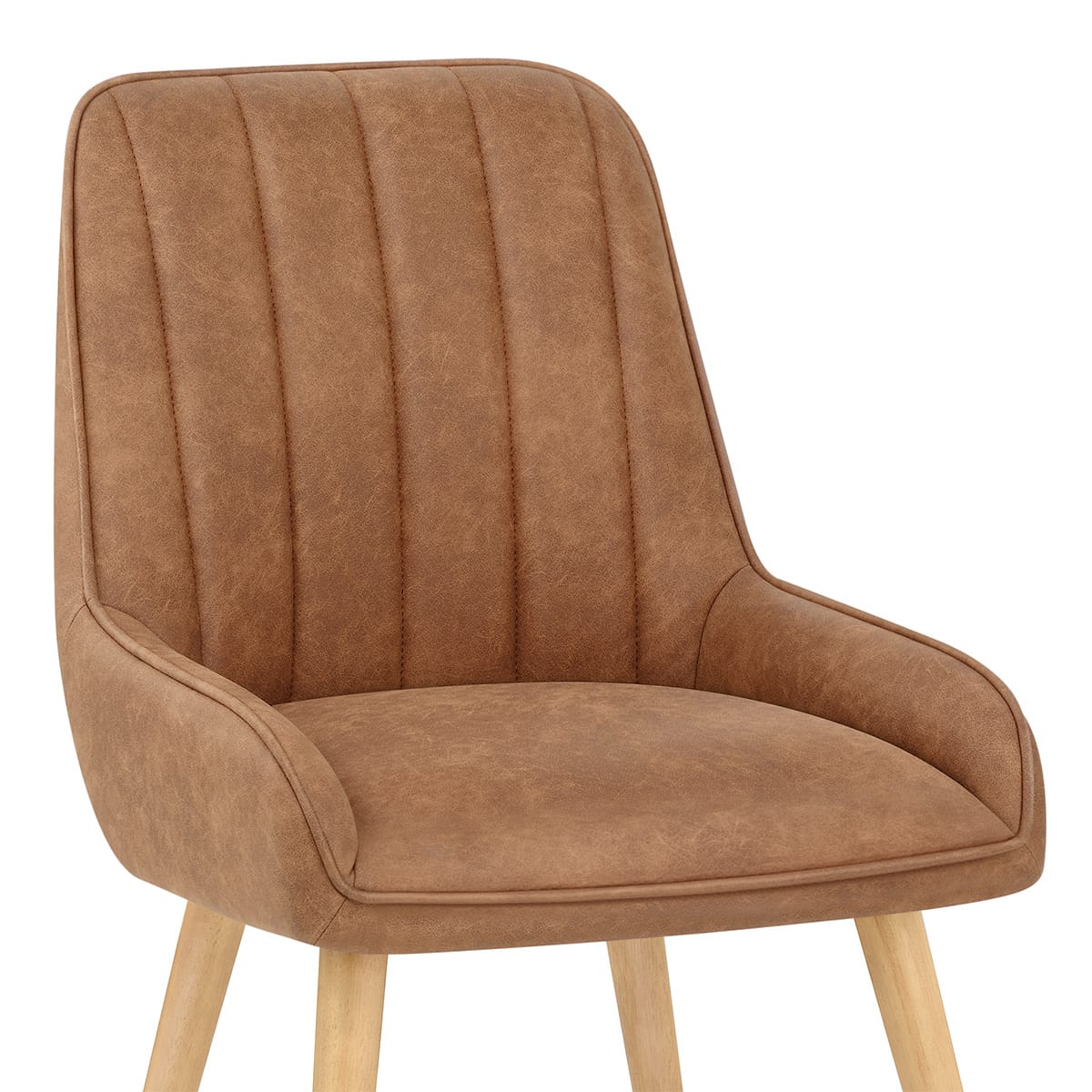Rosa Oak Dining Chair Tan