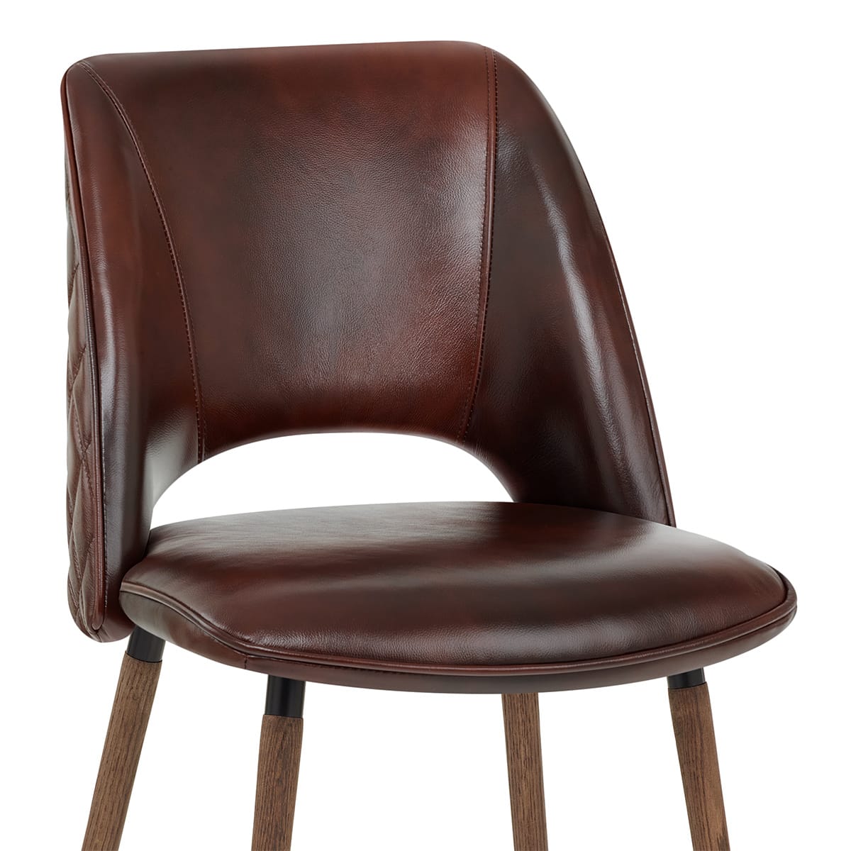 Santo Real Leather Chair Antique Brown