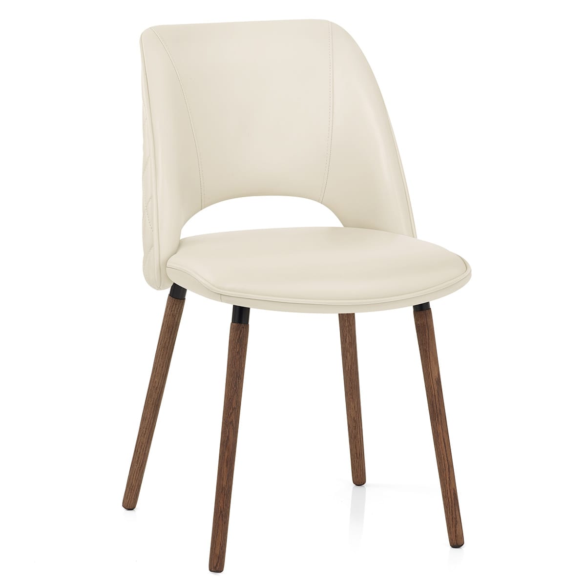 Santo Real Leather Chair Cream