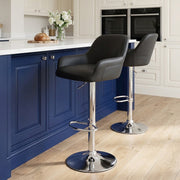 Sassi Bar Stool Black